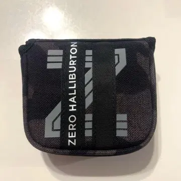 ZERO HALLIBURTON 퍼터 커버 말렛 타입 블랙 카모