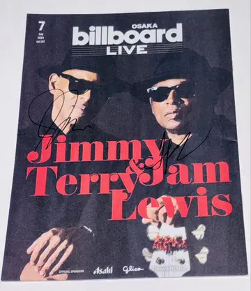 Jimmy Jam & Terry Lewis 친필 사인 책자 잼&루이스