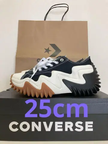 [새상품] 컨버스 런스타 모션 블랙 25cm [한국 한정판]
