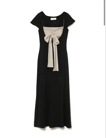 당일 발송 블랙 Lady like long dress andmary