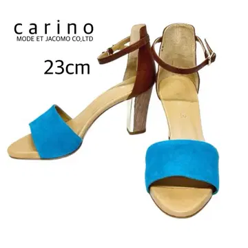 새상품! 모드 에 자코모 carino 23cm 청키힐 샌들 mh817
