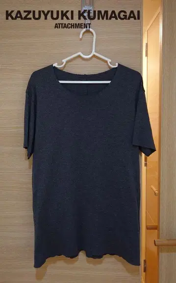 카즈유키 쿠마가이 어태치먼트 컷오프 티셔츠 사이즈 1 일본제