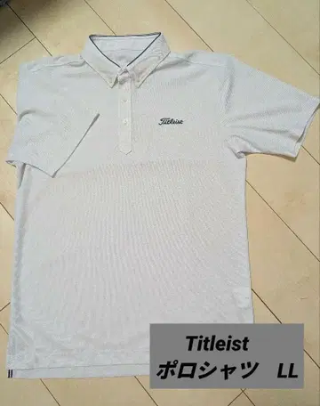 Titleist 타이틀리스트 반팔 피케 셔츠 Size LL 골프웨어