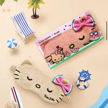 한국 올리브영 일광화상 키티 안대 산리오 콜라보