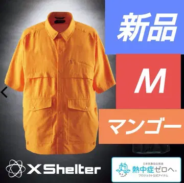 워크맨 엑스쉘터 쿨링 반팔 셔츠 망고 M 사이즈