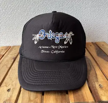 Ortegas 메쉬 스냅백 캡 오르테가 모자 블랙
