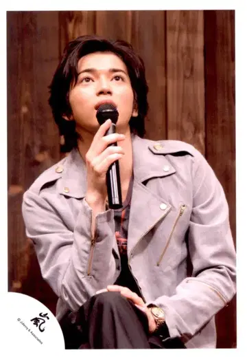 아라시 07년 노란 눈물 마츠모토 준 공식 사진 *1장