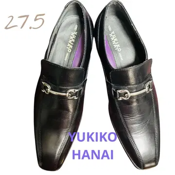 YUKIKO HANAITO 블랙 로퍼 27.5cm