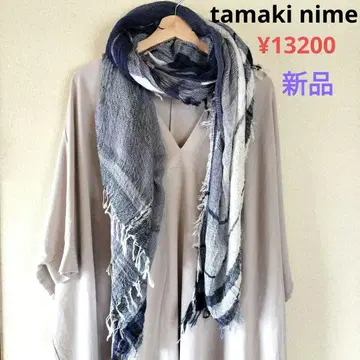 tamaki nime 타마키니이메 새상품 코튼 대형 스톨 ₩13200
