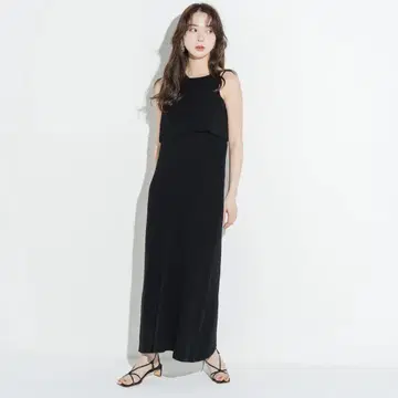 Eaphi 2way bustier knit one piece black