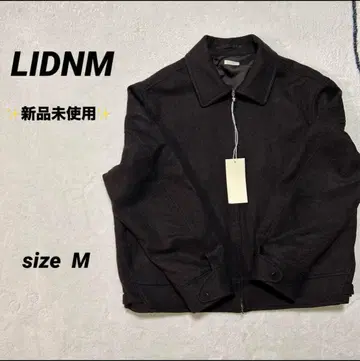 [미사용 새상품] LIDNM 블루종 셰틀랜드 M 브라운