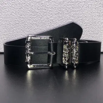 벨트 블랙 전체 길이 100cm 폭 3.4cm 조각 장식 Pu