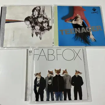 후지 패브릭 CD 1st 2nd 3rd 앨범 3장 세트