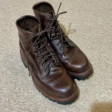 치페와 워크 부츠 25cm 브라운