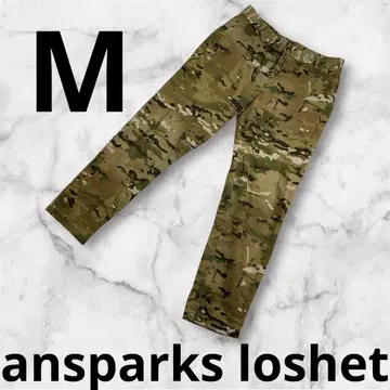 [ ansparks loshet ] 남성용 워크 팬츠 카키 M 사이즈