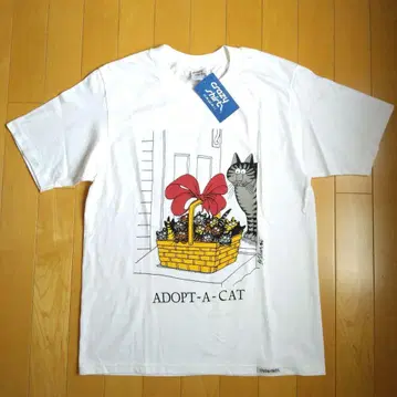 Crazy Shirt 크리반 캣 티셔츠 USA 제작