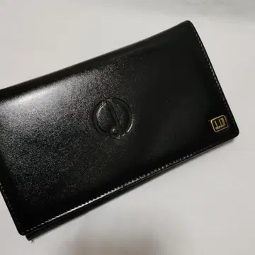 새상품 던힐 dunhill 장지갑 가죽 블랙 레트로 빈티지 가마구치