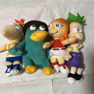 피니어스와 퍼브 봉제 인형 세트