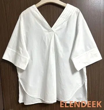 새상품급 ELENDEEK 엘렌딕 상의 코튼 풀오버