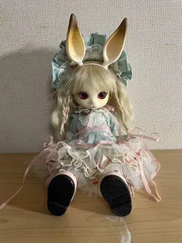 ZUZU delf 토끼 인형 가발 의류 포함