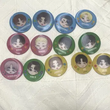 SEVENTEEN Petiteen 캔뱃지 13개 마지컬 백화점 컴플