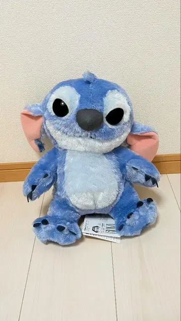 [새상품 택 포함] 실사 영화 릴로 & 스티치 L 봉제 인형 스티치