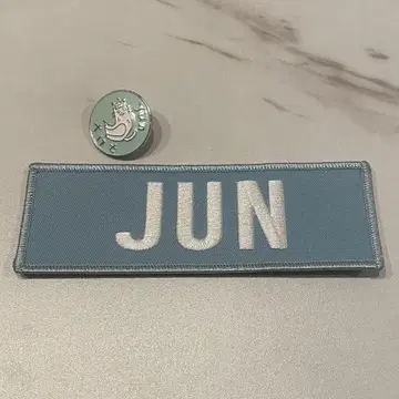 SEVENTEEN 세븐틴 ode to you 와펜 배지 준 JUN