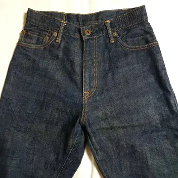 재팬블루진 JB0522 다크 네이비 셀비치 빨간색 스티치