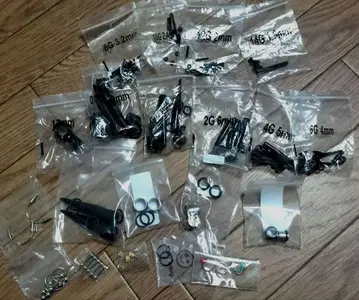 바디 피어스 세트 확장기 14g~12mm 묶음 판매 확장 피어스 스크럼퍼