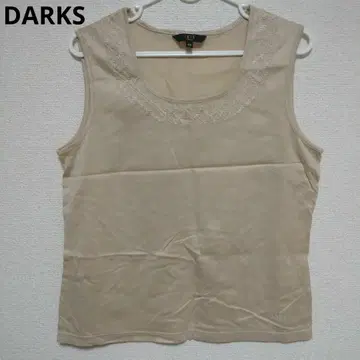 DAKS 베이지 슬리브리스 상의 40