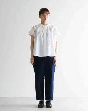 HUIS/엔슈 직물 부드러운 시팅 코튼 이지 워크 팬츠