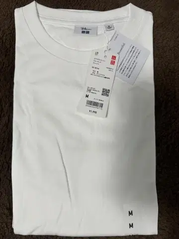 타마타카 Ron Herman x UNIQLO 티셔츠 M 사이즈 화이트