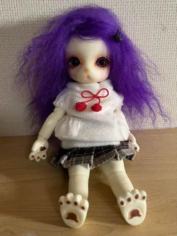 ZUZU delf 양 인형 가발 의류 포함