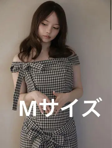 andmary Ruban 리본 set up 베이지 M 사이즈
