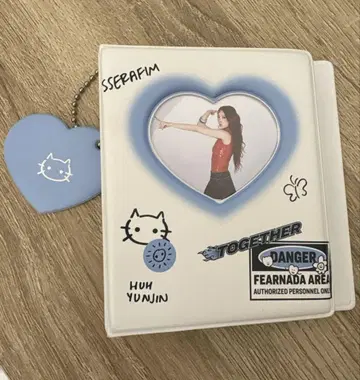 LE SSERAFIM FEARNADA 미니 포토 카드 바인더 윤진