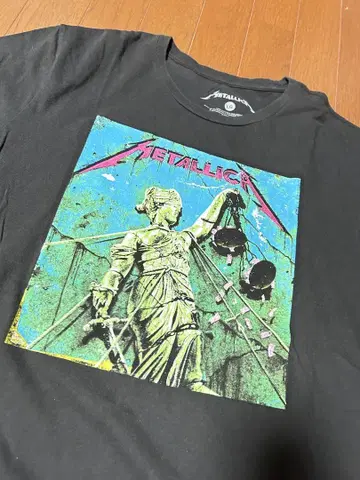 Metallica 티셔츠 블랙