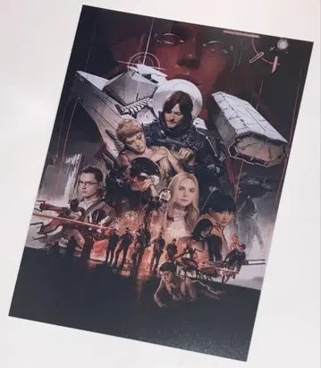 DEATH STRANDING 2 팝업 한정판 엽서 데스스트