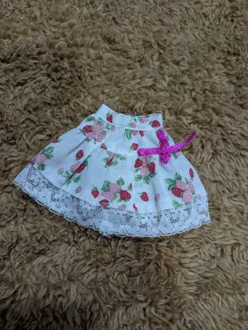 [레어] 리카짱 의류 귀중품 스커트 [헤이세이 레트로]