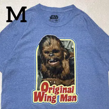 STAR WARS 스타워즈 츄바카 T셔츠 블루 M 구제 의류