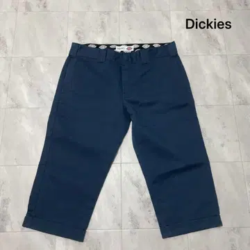 Dickies 워크 팬츠 하프 팬츠 7부 기장 아메카지 크롭 팬츠