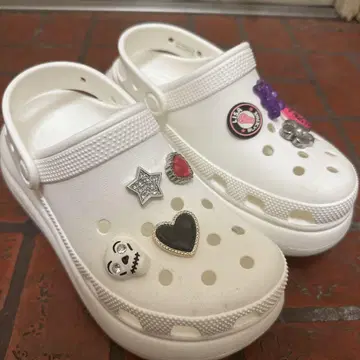 CROCS 크러쉬 크로그 통굽 참 포함