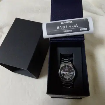 CASIO 솔라 전파 시계 5161 남성용
