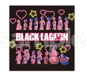 BLACK LAGOON DMM 스크래치 D상 극세사 크로스 H