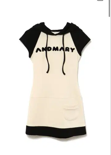 당일 발송 블랙 Mary logo mini dress andmary