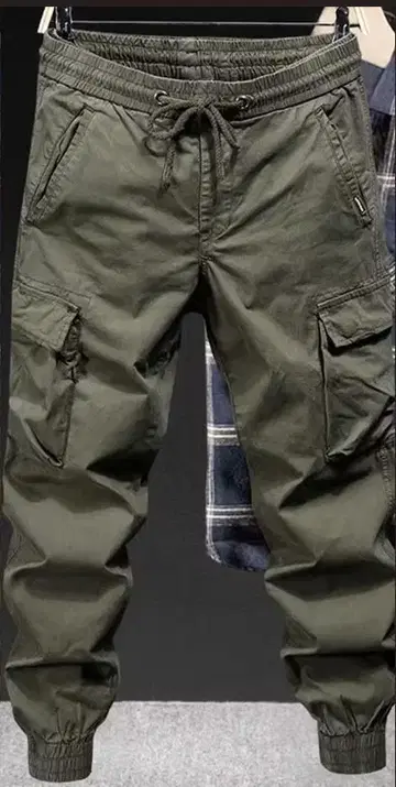카고 팬츠 남성용 밀리터리 팬츠 XL + 카모플라쥬 다운 자켓 XL