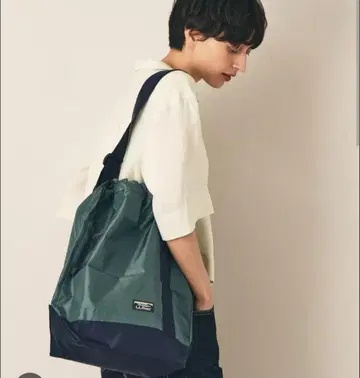 가격 인하 L.L.Bean 나일론 토트백 라이트 웨이트 실린더 토트