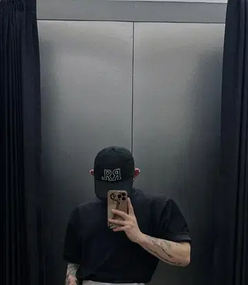 레어 RRL 블랙 야구 모자