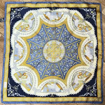 Etro 에트로 엘레강트 실크 스카프 45cm