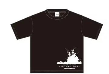 VIRTUAL GIRL @ WORLD'S END 오리지널 빅 셔츠