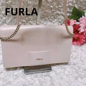 FURLA 숄더백 베이지 핑크